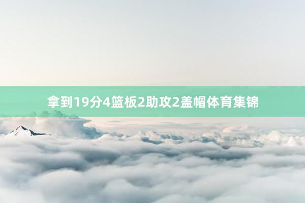 拿到19分4篮板2助攻2盖帽体育集锦